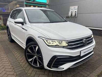 White Used 2023 VW Tiguan R-line SUV | £26,489 (Fair price)