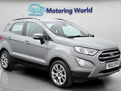 Used Ford Ecosport Titanium 125 HP (91 kW) 2022 Silver SUV