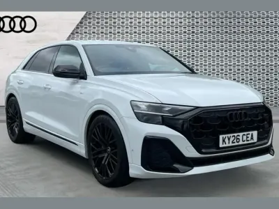 Nowe Audi Q8 Black Edition 286 KM (210 kW) 2026 Biały SUV