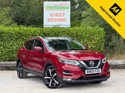 Used Nissan Qashqai Tekna 2019 Red SUV