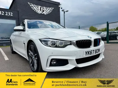 Usado BMW 420 M Sport 2017 Blanco Coupe