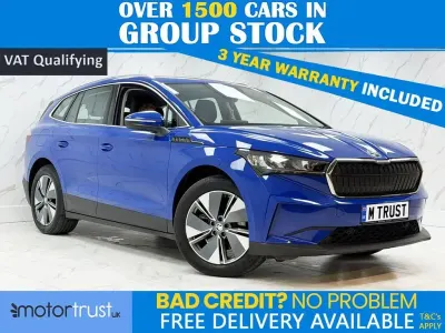 Used Skoda Enyaq iV ecoSuite 150 kW (204 HP) 2023 Blue SUV
