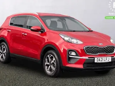 Used Kia Sportage 132 HP (97 kW) 2021 Red SUV