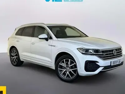 Used VW Touareg R-line 286 HP (210 kW) 2019 White SUV