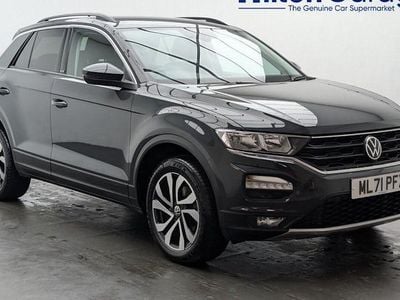 Grey Used 2021 VW T-Roc Active SUV | £17,550 (Fair price)