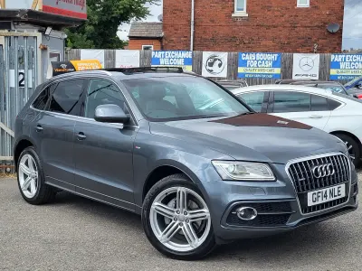 Used Audi Q5 S-line plus 190 HP (139 kW) 2014 Grey SUV