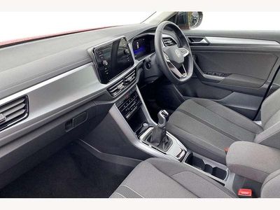 Used VW T-Roc Match 115 HP (84 kW) 2025 Kings red with black roof SUV