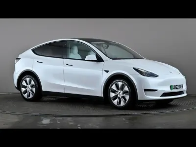 Used Tesla Model Y Long Range AWD 378 kW (514 HP) 2022 White SUV