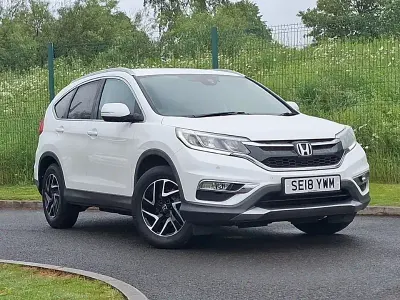 Used Honda CR-V Hybrid 215 HP (158 kW) 2018 White SUV