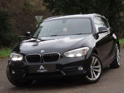Used BMW 116 Sport Line 2017 Black Hatchback