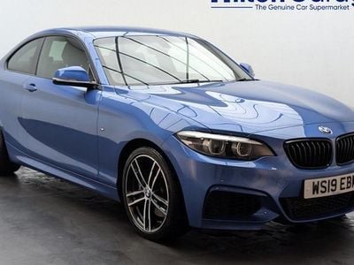 Blue Used 2019 BMW 218 M Sport Coupe | £15,350 (Good price)