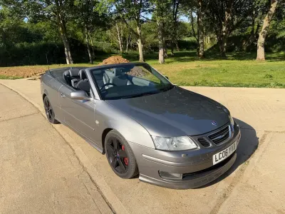 Used Saab 9-3 Cabriolet Aero 2006 Grey Cabriolet