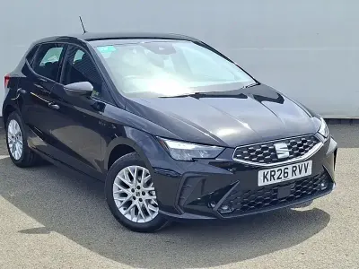 New Seat Ibiza SE Technology 95 HP (69 kW) 2026 Black Hatchback