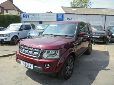 Used Land Rover Discovery 4 SE 2015 Red SUV
