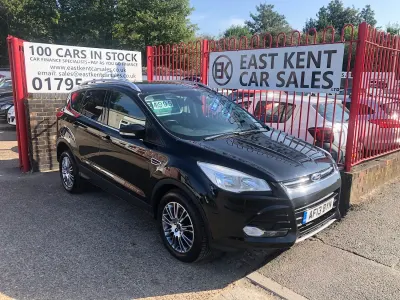 Used Ford Kuga Titanium 163 HP (119 kW) 2013 Black SUV
