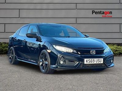 Black Used 2019 Honda Civic Sport Hatchback | £14,995 (Fair price)