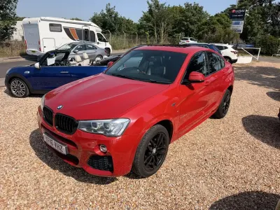 Used BMW X4 M Sport 190 HP (139 kW) 2016 Red SUV