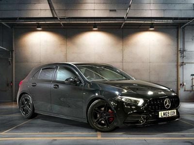 Black Used 2019 Mercedes A200 AMG Line Premium Plus Hatchback | £15,655 (Fair price)