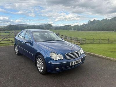 Blue Used 2004 Mercedes C200 Elegance Sedan | £1,695 (Fair price)