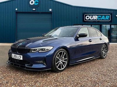 Blue Used 2019 BMW 330 Sport Line Sedan | £17,890 (Fair price)