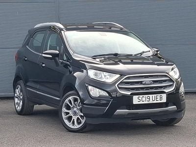 Used Ford Ecosport Titanium 125 HP (91 kW) 2019 Black SUV