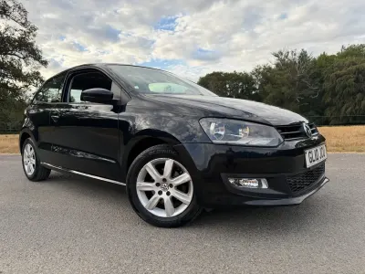 Used VW Polo SE 85 HP (62 kW) 2010 Black Hatchback
