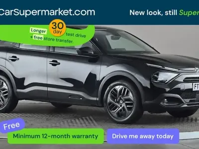 Gebraucht Citroën C4 PureTech 101 PS (74 kW) 2023 Schwarz SUV