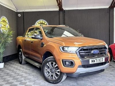Used Ford Ranger Wildtrack 2021 Orange Pickup