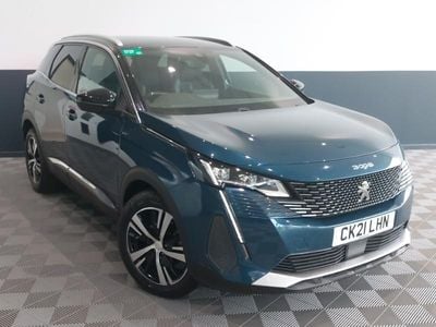 Blue Used 2021 Peugeot 3008 GTi SUV | £14,998 (A bit pricey)
