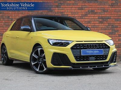 Used Audi A1 Sportback S-Line 150 HP (110 kW) 2020 Yellow Hatchback