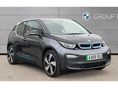 Used BMW i3 Comfort Edition 125 kW (170 HP) 2020 Mineral grey metallic with blue highligh Hatchback