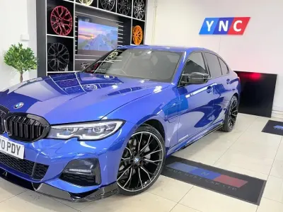 Used BMW 330e M Sport 2020 Blue Sedan