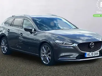 Usado Mazda 6 Inclusive 165 HP (121 kW) 2019 Cinzento Carrinha