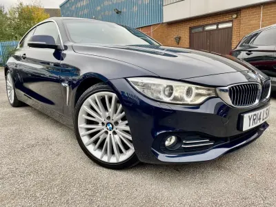 Used BMW 428 Luxury Line 245 HP (180 kW) 2014 Blue Coupe