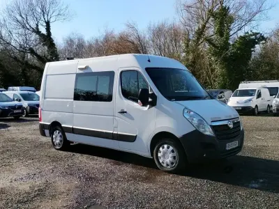Used Vauxhall Movano 2019 White MPV