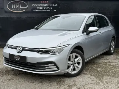 Used VW Golf VII Life 150 HP (110 kW) 2021 Silver Hatchback