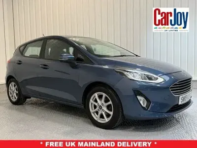 Used Ford Fiesta Zetec 100 HP (73 kW) 2019 Blue Hatchback