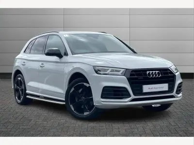 Used Audi Q5 Black Edition 190 HP (139 kW) 2019 White SUV