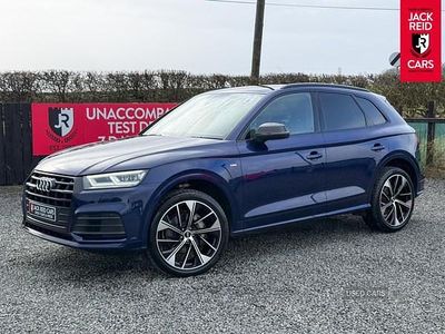 Used Audi Q5 Black Edition 190 HP (139 kW) 2020 Blue SUV