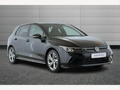 Used VW Golf VIII R-line 150 HP (110 kW) 2022 Black Hatchback