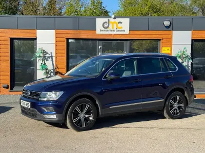Used VW Tiguan SE 150 HP (110 kW) 2016 Blue SUV