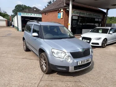 Used Skoda Yeti Elegance 105 HP (77 kW) 2010 Blue SUV
