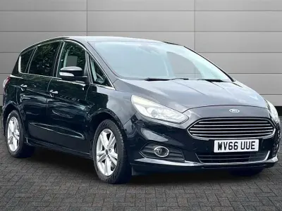 Used Ford S-MAX Titanium 150 HP (110 kW) 2016 Shadow black MPV