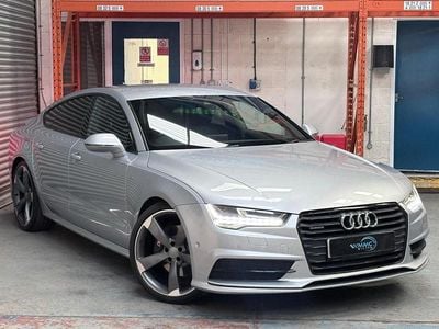 Used Audi A7 Black Edition 2017 Silver Hatchback
