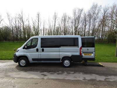 used Peugeot Boxer 2.2 HDi H1 Window Van 110ps Wheelchair Adapted Accessible Vehicle