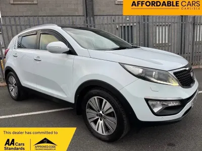 Used Kia Sportage 115 HP (84 kW) 2014 White SUV