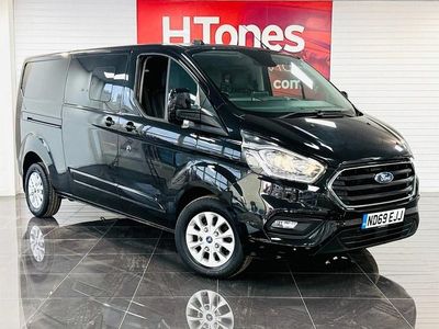 Used Ford Transit Custom Limited 170 HP (125 kW) 2019 Black Van