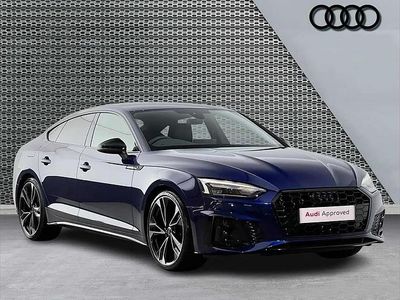 Used Audi A5 Sportback Black Edition 161 HP (118 kW) 2024 Blue Hatchback