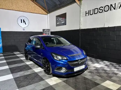 Used Vauxhall Corsa 205 HP (150 kW) 2015 Blue Hatchback