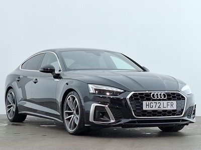 Used Audi A5 S-Line 163 HP (119 kW) 2022 Black Coupe